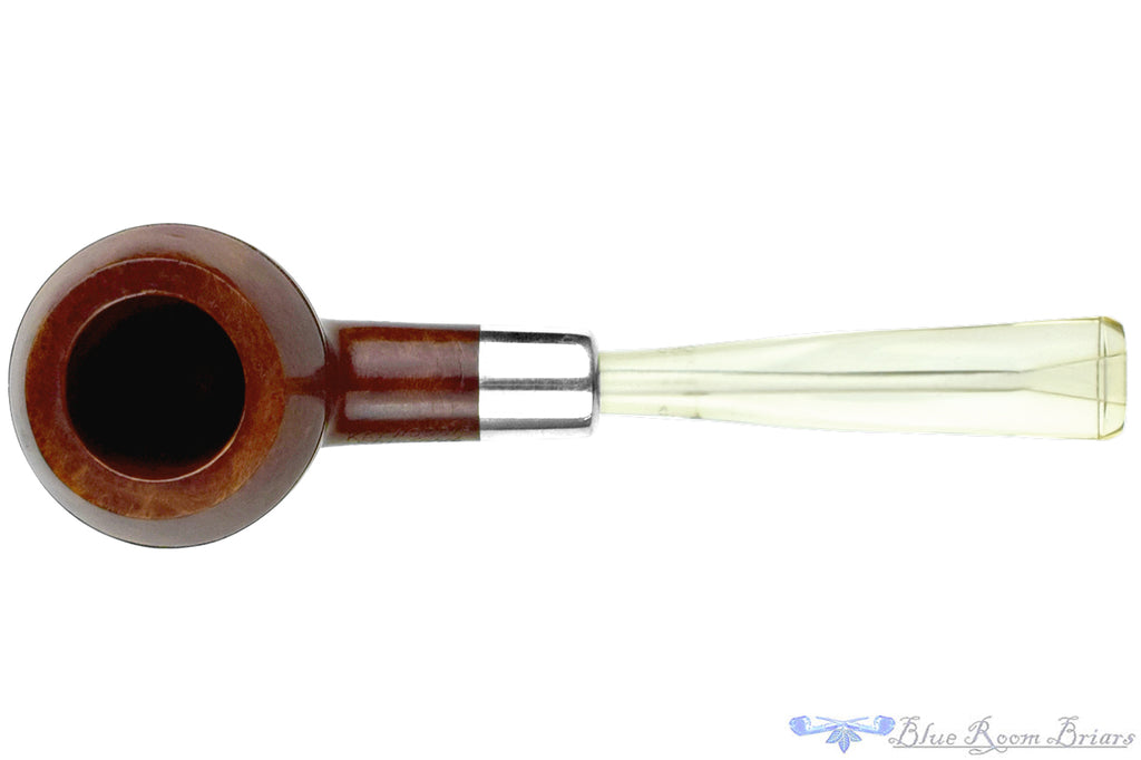 Blue Room Briars is proud to present this Kaywoodie Standard 050B Rhodesian with Aluminum and Military Mount UNSMOKED Estate Pipe