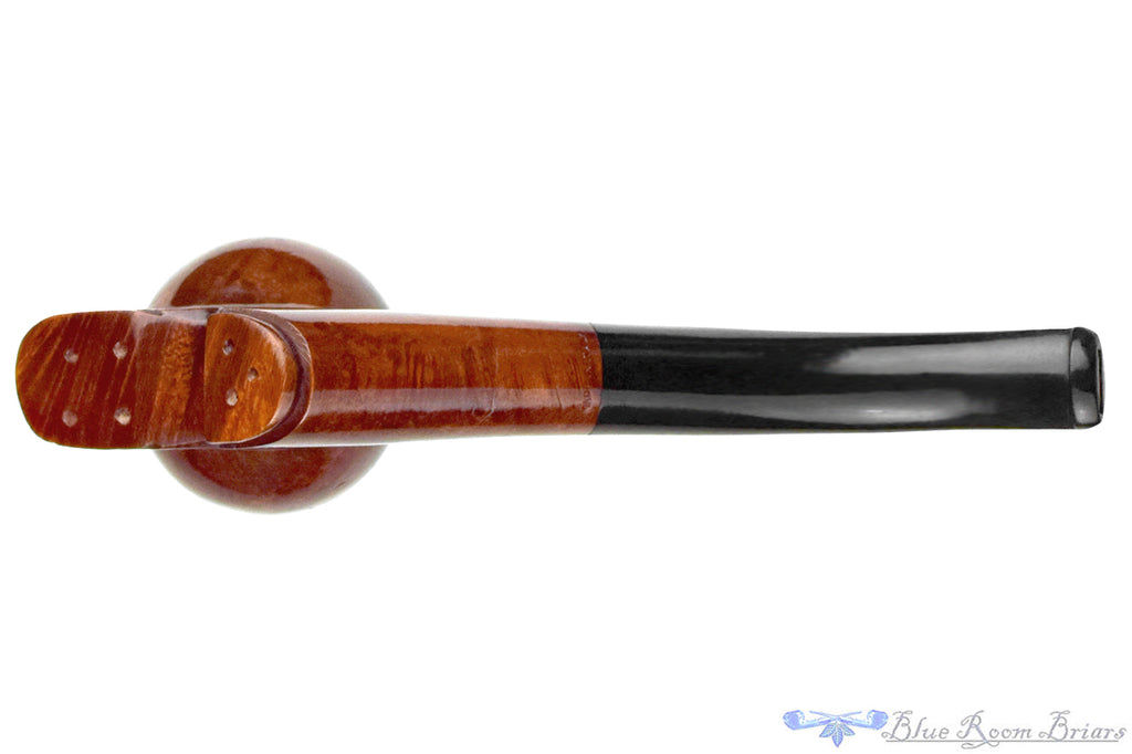 Blue Room Briars is proud to present this Wally Frank Bent Carved Boot Figural Sitter UNSMOKED Estate Pipe