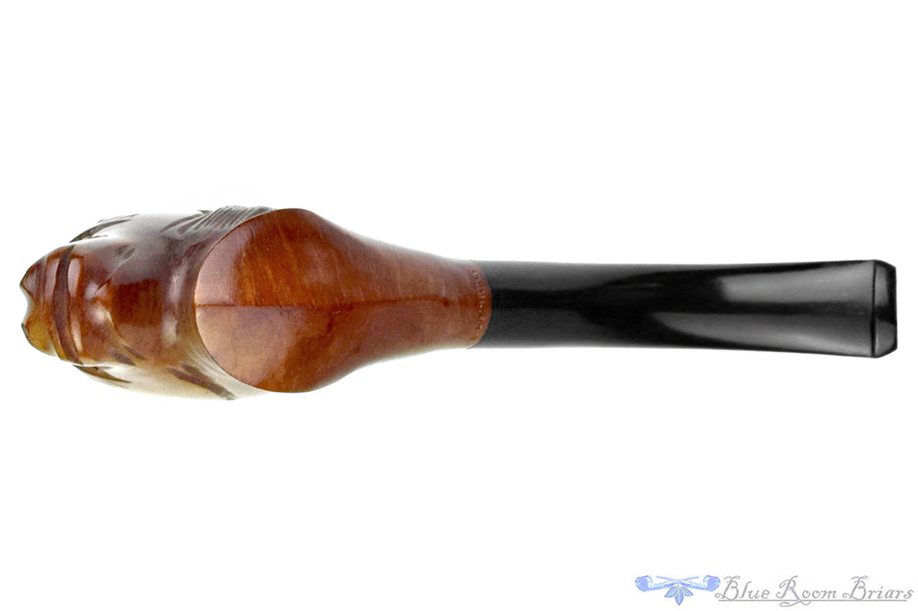 Blue Room Briars is proud to present this Italian Bent Horse Figural UNSMOKED Estate Pipe
