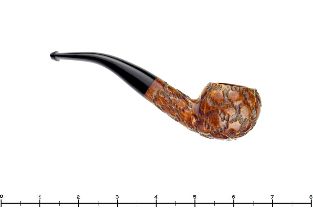 Whitehall Gulf Stream 1/4 Bent Carved Author (Metal Filter) UNSMOKED Estate Pipe