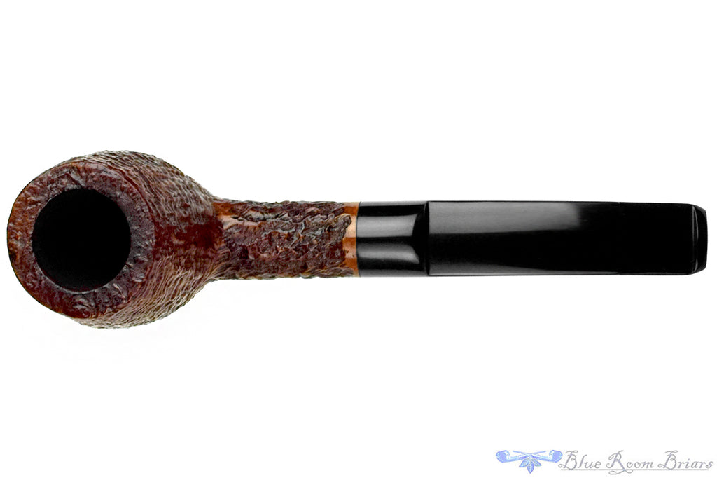 Blue Room Briar is proud to present this Charatan Free Hand Relief Sandblast Barrel Poker Sitter Estate Pipe