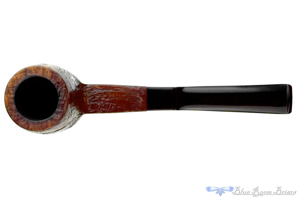 Blue Room Briars is Proud to present this GBD Prehistoric 9489 (Pre-Cadogan) Sandblast Billiard with Square Shank Sitter Estate Pipe