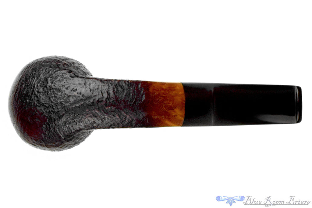 Danske Club (Stanwell) Vario 183 Partial Sandblast Bent Egg (9mm Filter) Estate Pipe