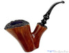 Blue Room Briars is proud to present this L.J. Peretti Large Bent Freehand Sitter with Plateaux Estate Pipe
