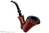 Blue Room Briars is proud to present this L.J. Peretti Large Bent Freehand Sitter with Plateaux Estate Pipe