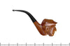 Blue Room Briars is proud to present this Plymouth Carved Man with Hat Figural UNSMOKED Estate Pipe