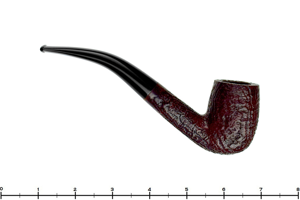 Blue Room Briar is proud to present this Dunhill Shell 120 (Early 1970s Make) Sandblast Bent Billiard Estate Pipe