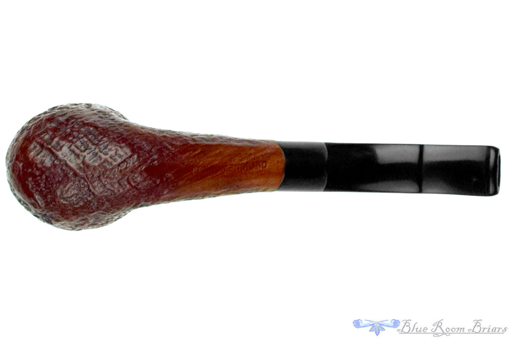 Blue Room Briar is proud to present this Charatan 110DC Sandblast Bent Billiard Estate Pipe