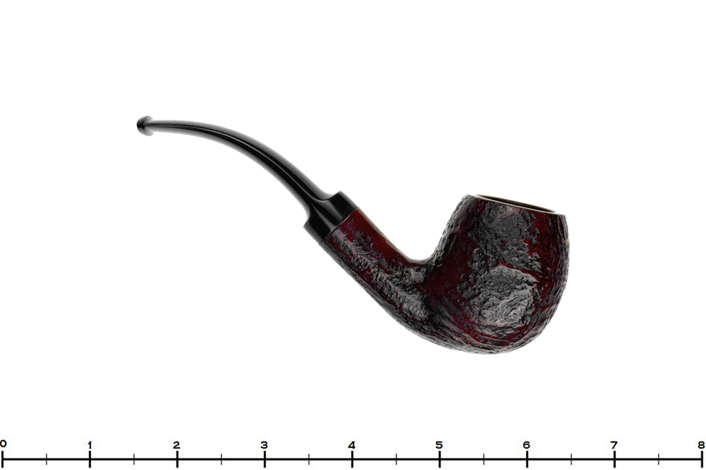Blue Room Briars is proud to present this Danish Sand (Georg Jensen) 69 Sandblast Bent Apple Estate Pipe