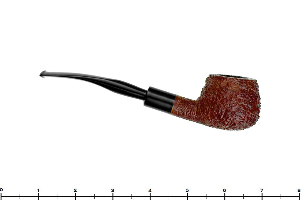 Savinelli Capri Bruna 304 Rusticated 1/8 Bent Prince Estate Pipe
