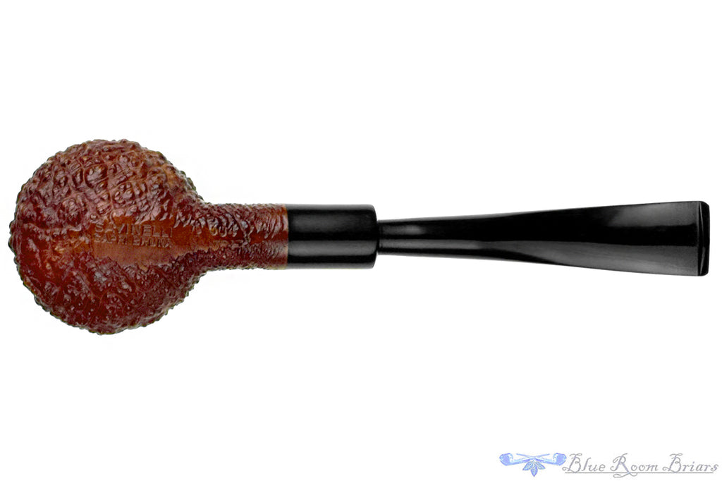 Savinelli Capri Bruna 304 Rusticated 1/8 Bent Prince Estate Pipe