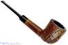 Blue Room Briar is proud to present this Sasieni Four Dot Ruff-Root Sandblast Pot Sitter Estate Pipe