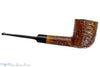 Blue Room Briar is proud to present this Sasieni Four Dot Ruff-Root Sandblast Pot Sitter Estate Pipe