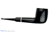 Blue Room Briars is proud to present this Lorenzo (Bianco / Nero) 8738 Billiard (9mm Filter) Sitter with Acrylic Estate Pipe