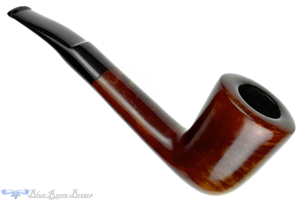 Georg Jensen Granat 44 Bent Dublin with Long Oval Shank Estate Pipe