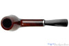 Blue Room Briars is proud to present this Erik Nørding Handmade Bent Brandy with Oval Shank and Nickel Estate Pipe