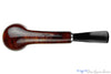 Blue Room Briars is proud to present this Erik Nørding Handmade Bent Brandy with Oval Shank and Nickel Estate Pipe