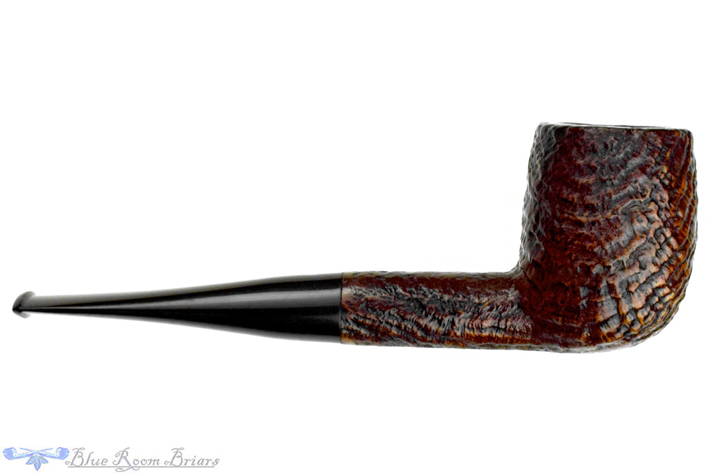 Blue Room Briars is proud to present this Barbic (Bartlett & Bickley) 185 Sandblast Billiard Sitter Estate Pipe