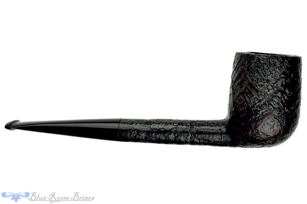 Dunhill Shell 61101 (1981 Make) Sandblast Billiard Sitter Estate Pipe