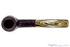 Blue Room Briars is proud to present this Scottie Piersel Over Bent Sandblast Billiard (2021 Make) with Brindle UNSMOKED Estate Pipe