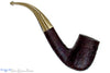 Blue Room Briars is proud to present this Scottie Piersel Over Bent Sandblast Billiard (2021 Make) with Brindle UNSMOKED Estate Pipe