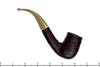 Blue Room Briars is proud to present this Scottie Piersel Over Bent Sandblast Billiard (2021 Make) with Brindle UNSMOKED Estate Pipe