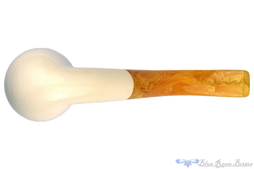 Al Pascia 1/2 Bent Meerschaum Billiard Estate Pipe
