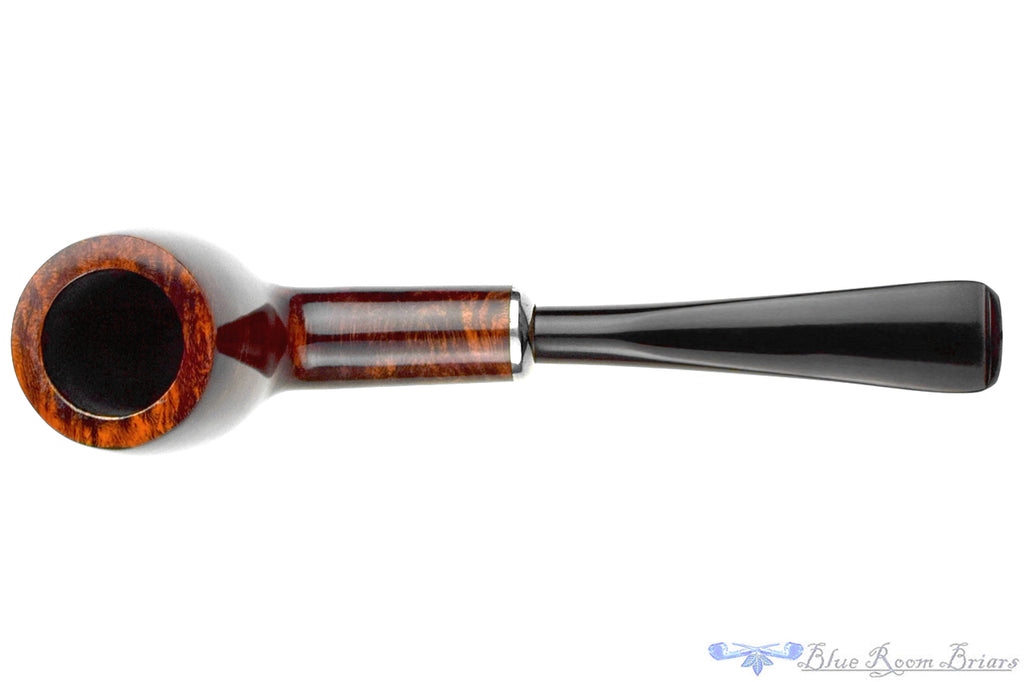 Blue Room Briars is proud to present this Erik Nørding Handmade 592 Billiard with Nickel UNSMOKED Estate Pipe