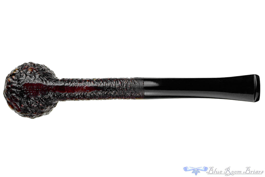 Blue Room Briars is proud to present this Savinelli Capri Root Briar 702 Carved Billiard Estate Pipe