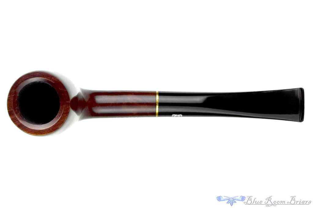 Blue Room Briars is proud to present this Mac Baren Handmade (Georg Jensen) 23 Billiard with Brass UNSMOKED Estate Pipe