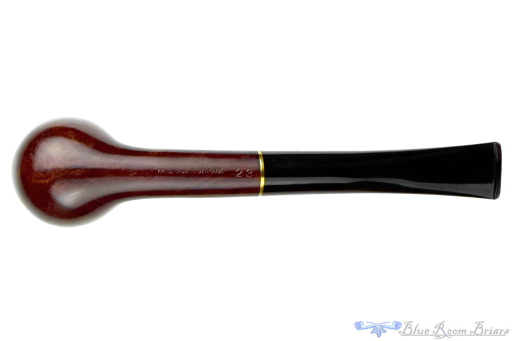 Blue Room Briars is proud to present this Mac Baren Handmade (Georg Jensen) 23 Billiard with Brass UNSMOKED Estate Pipe
