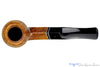Peterson 80S 1/4 Bent Bulldog with Nickel and Acrylic UNSMOKED Estate Pipe