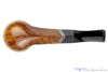 Peterson 80S 1/4 Bent Bulldog with Nickel and Acrylic UNSMOKED Estate Pipe