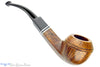 Peterson 80S 1/4 Bent Bulldog with Nickel and Acrylic UNSMOKED Estate Pipe