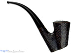 Blue Room Briars is proud to present this Bruyere Bent Rusticated Standing Cherrywood Estate Pipe