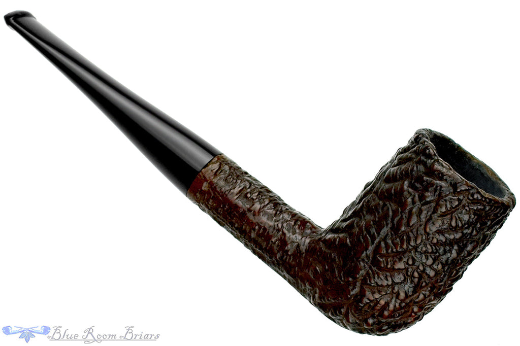 Blue Room Briars is proud to present this Cellini Original Rusticated Tall Billiard Sitter Estate Pipe