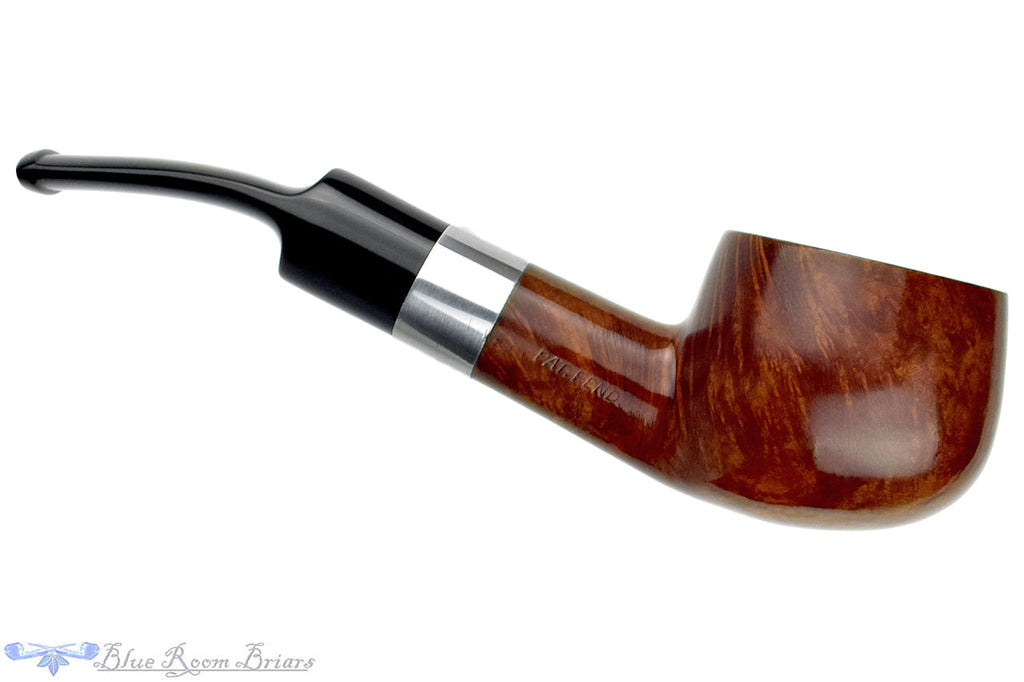 Blue Room Briars is proud to present this Earl of Essex Bent Pot with Nickel (Metal Filter) Estate Pipe