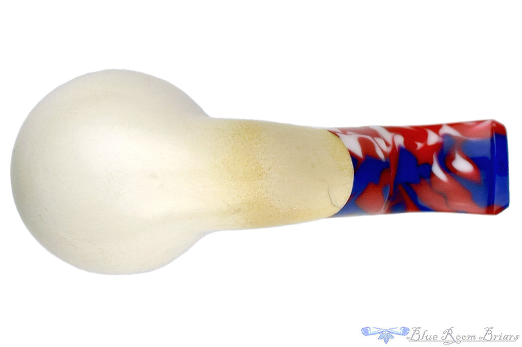 IMP 3/4 Bent Meerschaum Apple Estate Pipe