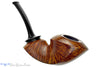 Blue Room Briars is proud to present this Sabina Santos Bent Reverse Calabash Sitter with Plateaux Estate Pipe