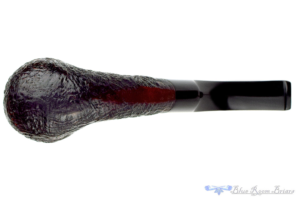 Blue Room Briars is proud to present this Dunhill Shell Briar 6120 (1966 Make) Bent Sandblast Billiard Estate Pipe