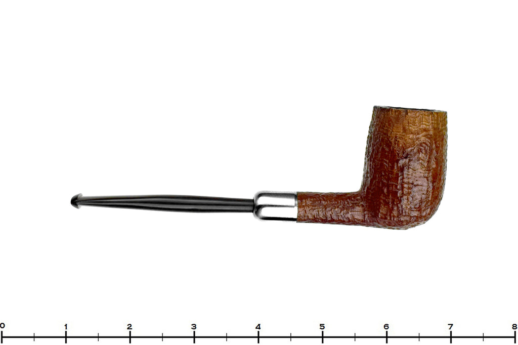 Blue Room Briars is proud to present this Stanwell Handmade 41 (Registry Era) Sandblast Billiard with Nickel Estate Pipe with BRB Replacement Military Mount Stem