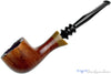 Blue Room Briar is proud to present this Preben Holm Hand Cut 2 Straight Freehand with Plateau Estate Pipe with BRB Replacement Stem
