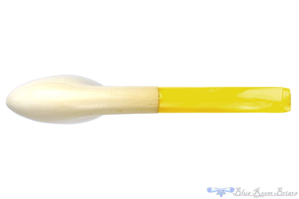 Blue Room Briars is proud to present this Meerschaum Bent Opera UNSMOKED Estate Pipe
