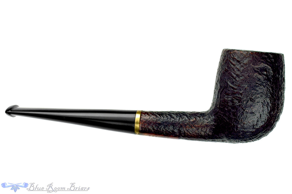 Blue Room Briars is proud to present this Stanwell DM (1993 Make) Sandblast Billiard with Brass Estate Pipe