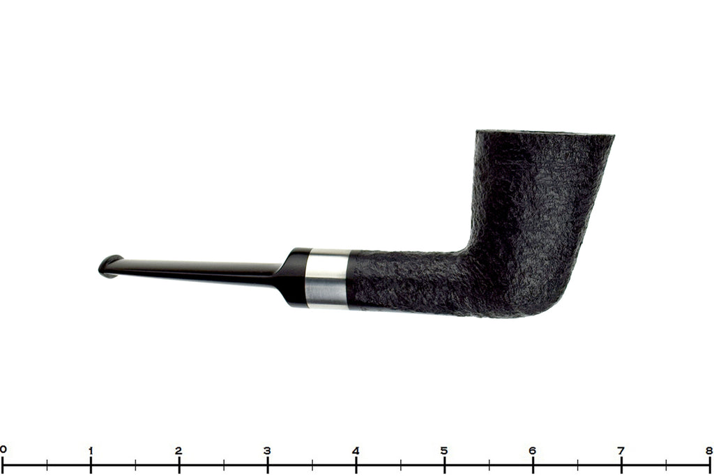 Orslev Flemming SSM 94 Rusticated Yachtsman with Nickel UNSMOKED Estate Pipe
