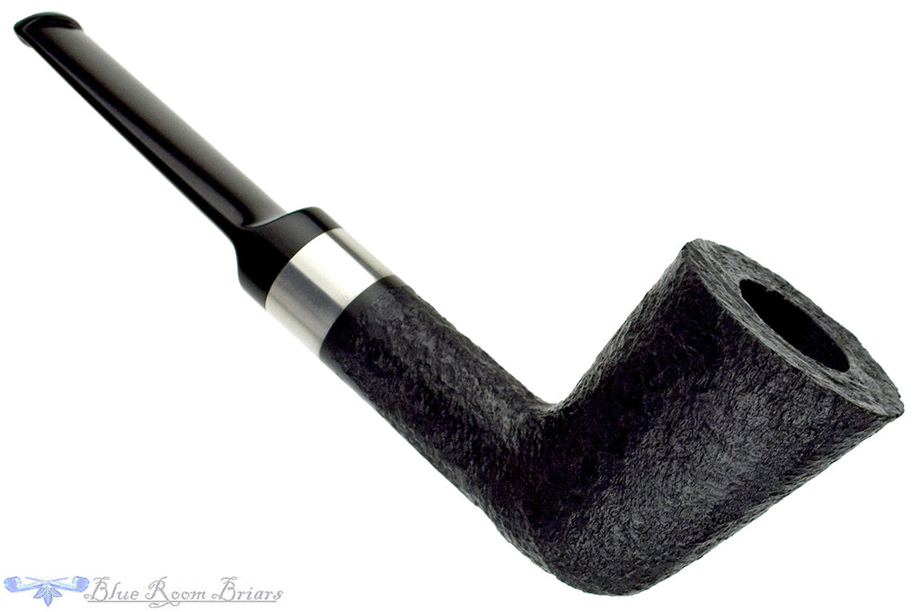 Orslev Flemming SSM 94 Rusticated Yachtsman with Nickel UNSMOKED Estate Pipe