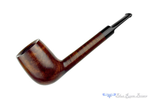 GBD Prehistoric 1960 Bent Oval Shank Apple with Nickel Repair Band and Perspex