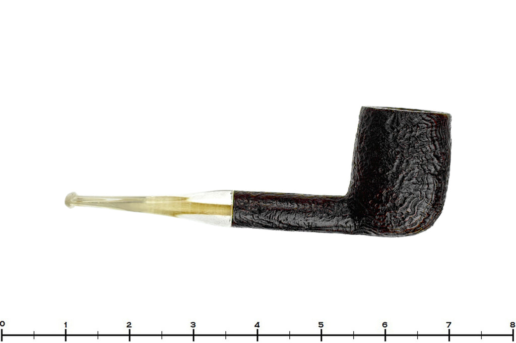 Blue Room Briars is proud to present this Savinelli De Luxe Milano 111 KS Sandblast Billiard Sitter Estate Pipe