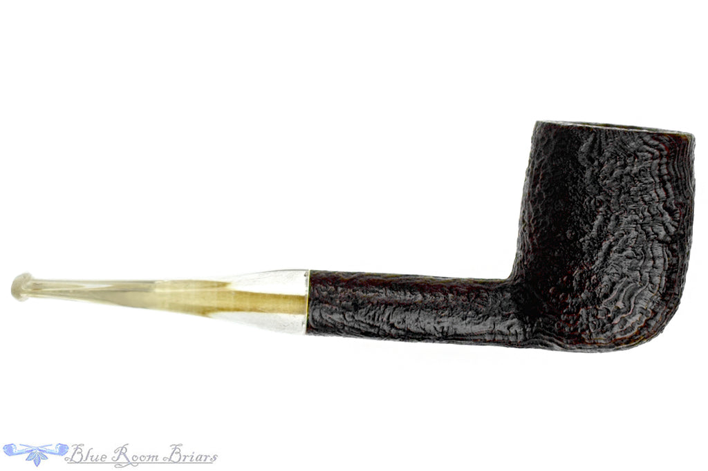 Blue Room Briars is proud to present this Savinelli De Luxe Milano 111 KS Sandblast Billiard Sitter Estate Pipe