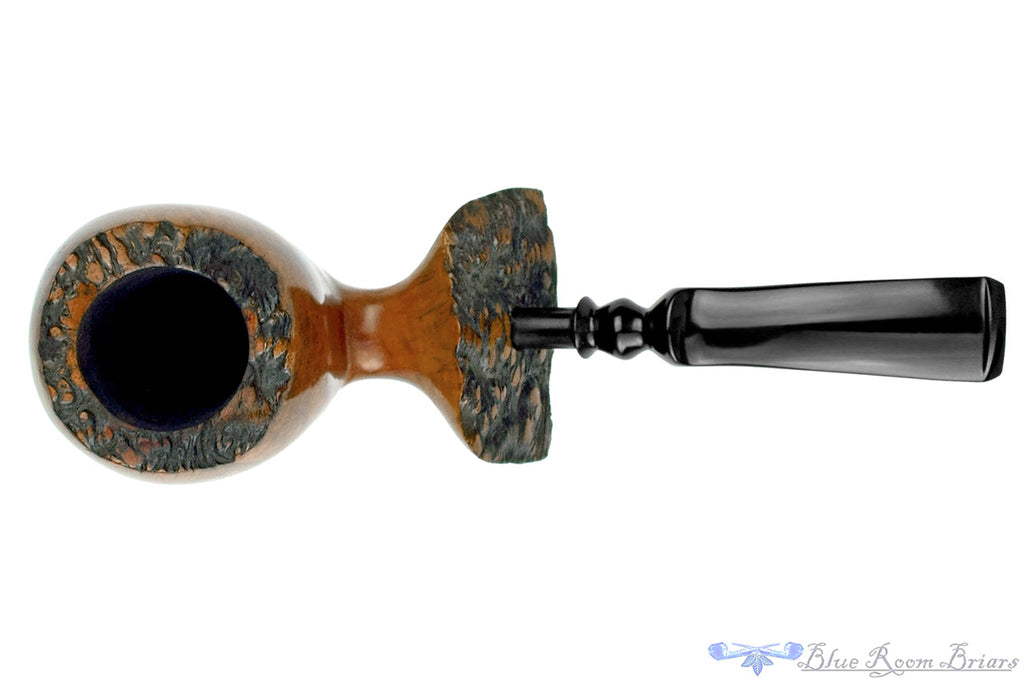 Blue Room Briars is proud to present this Mike Kabik Handmade Freehands 2 Pipe Set with Custom Briar Stand and Tamper Estate Pipes